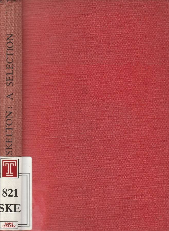 A selection from his poems | Immagine principale