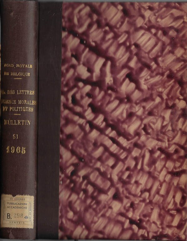 Academie Royale de Belgique bulletin de la classe des lettres …