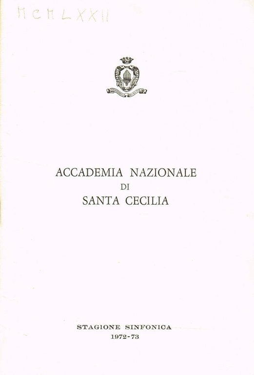 ACCADEMIA NAZIONALE DI SANTA CECILIA