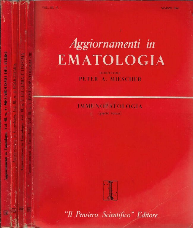 Aggiornamenti in ematologia Anno 1966 Vol. III N° 1, 2, … | Immagine Gallery 2
