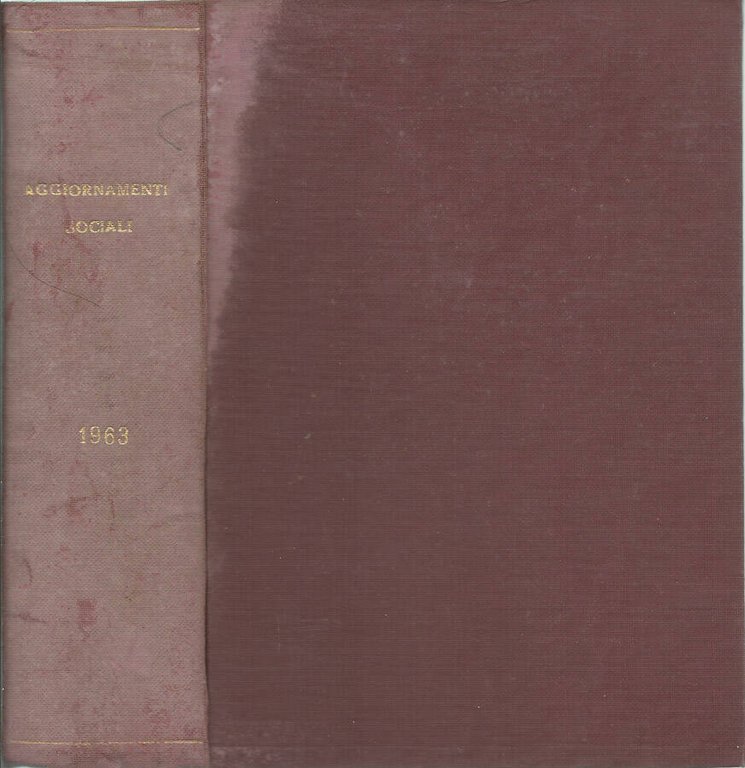 Aggiornamenti Sociali, 1963-Annata Completa | Immagine Gallery 2