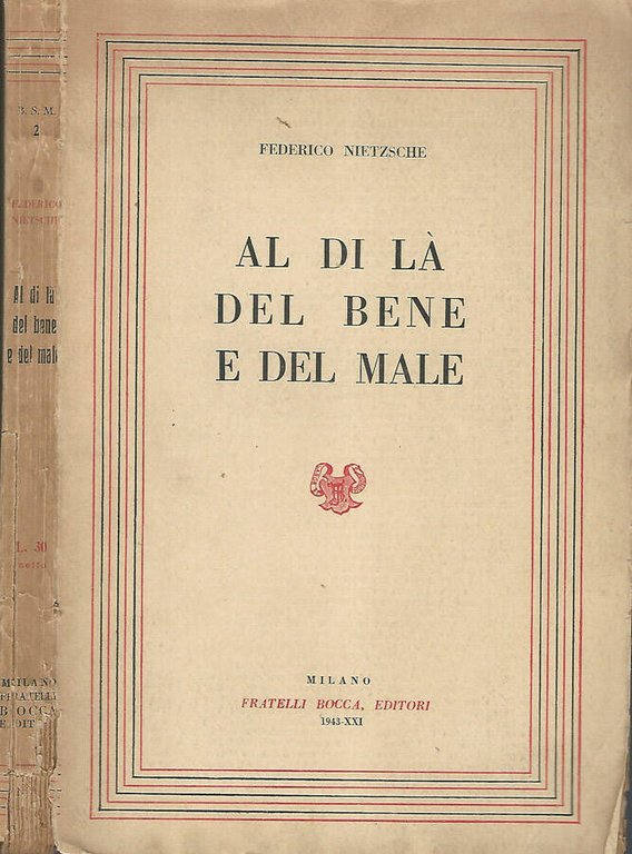 Al di là del bene e del male