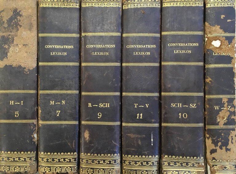 Allgemeine deutsche Real enchiclopadie n. 5 -7-9-10-11-12 | Immagine Gallery 2