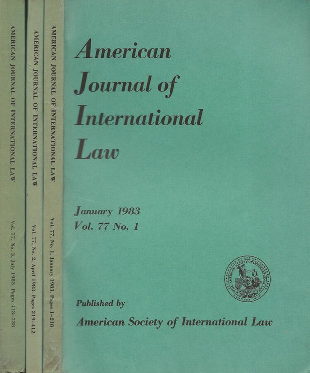 American Journal of International Law | Immagine Gallery 2