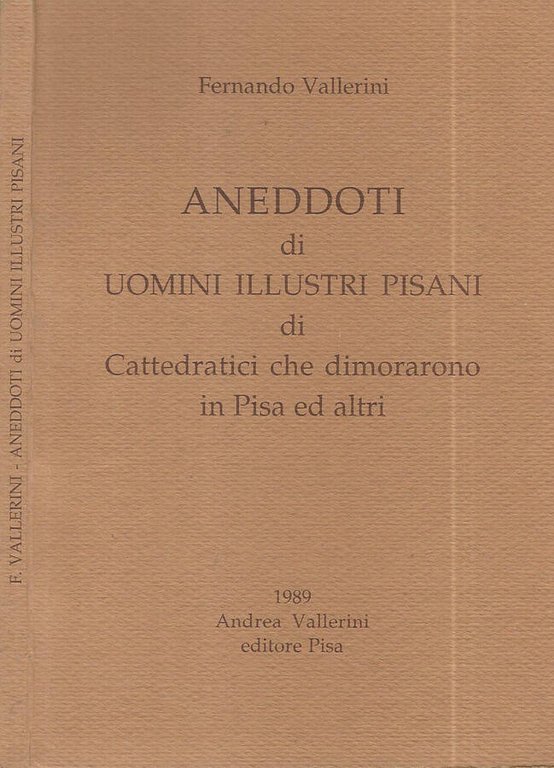 Aneddoti di uomini illustri Pisani