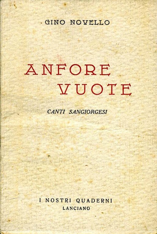 Anfore Vuote