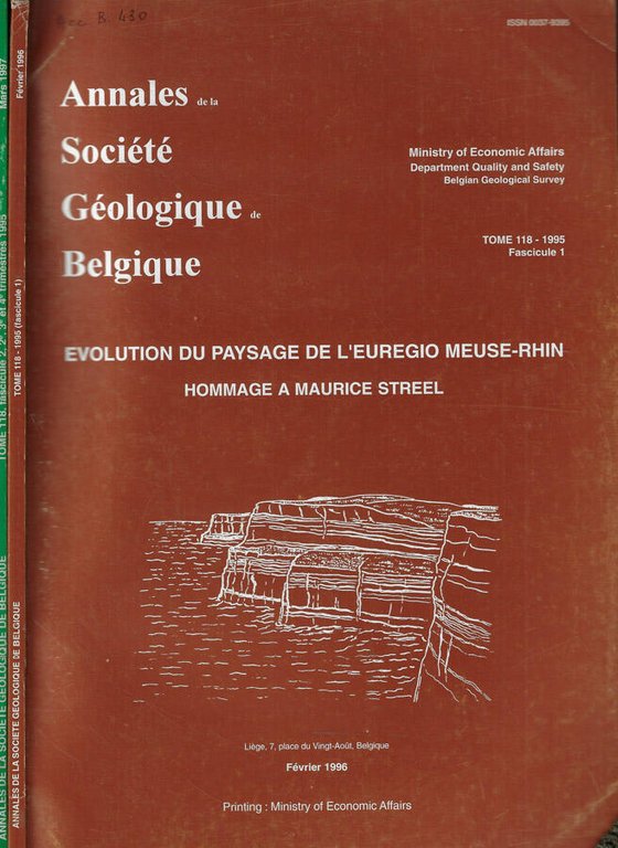 Annales de la Société Géologique de Belgique Anno 1995 | Immagine Gallery 2
