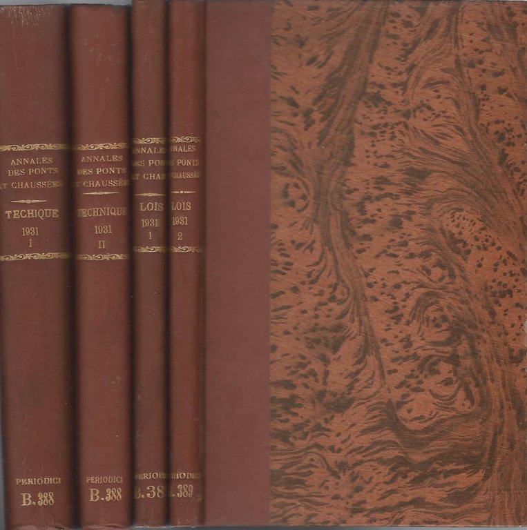 Annales des Ponts et Chausses (Anno 1931)