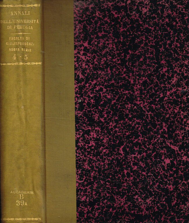 Annali dell'Università di Perugia. Pubblicazioni periodiche della facoltà di giurisprudenza. … | Immagine Gallery 2