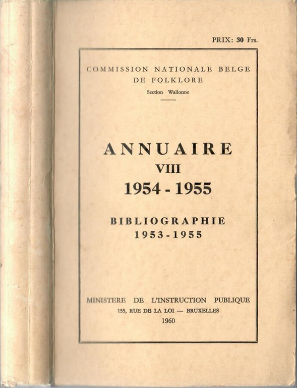 Annuaire Viii 1954-1955