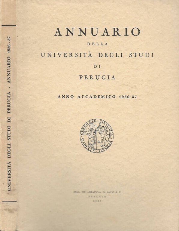 Annuario della Università degli Studi di Perugia - Anno Accademico … | Immagine Gallery 2