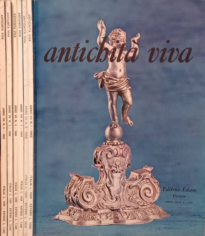 Antichità- Anno VII n.1,2,3,4,5,6 1968
