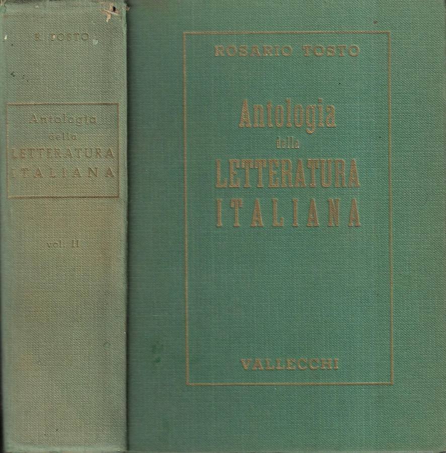Antologia della letteratura italiana Vol. II