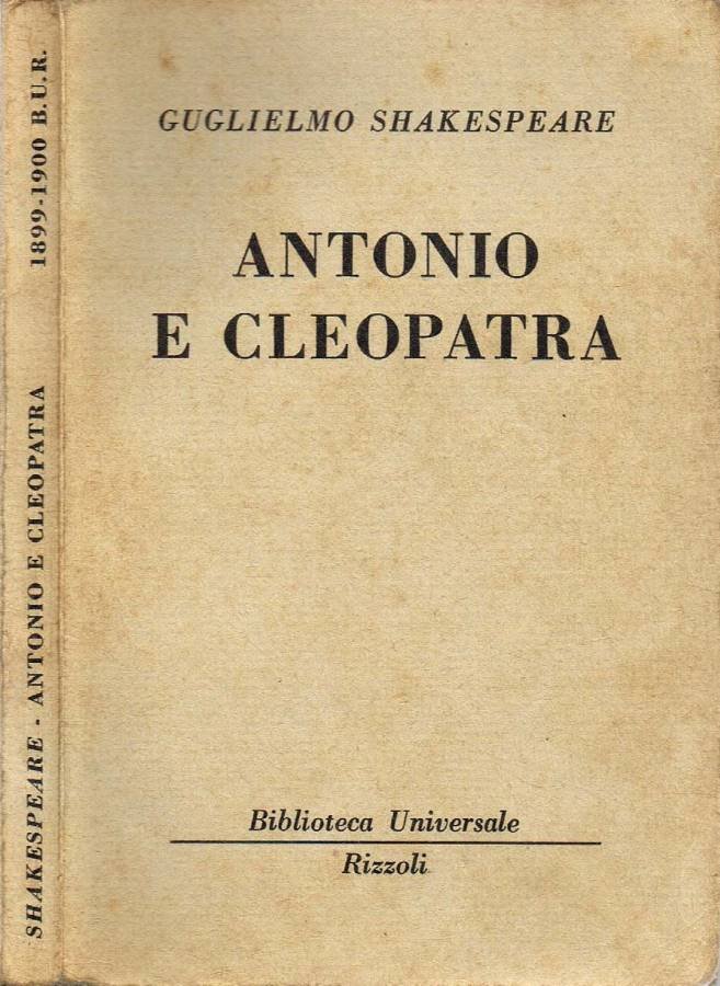 Antonio e Cleopatra