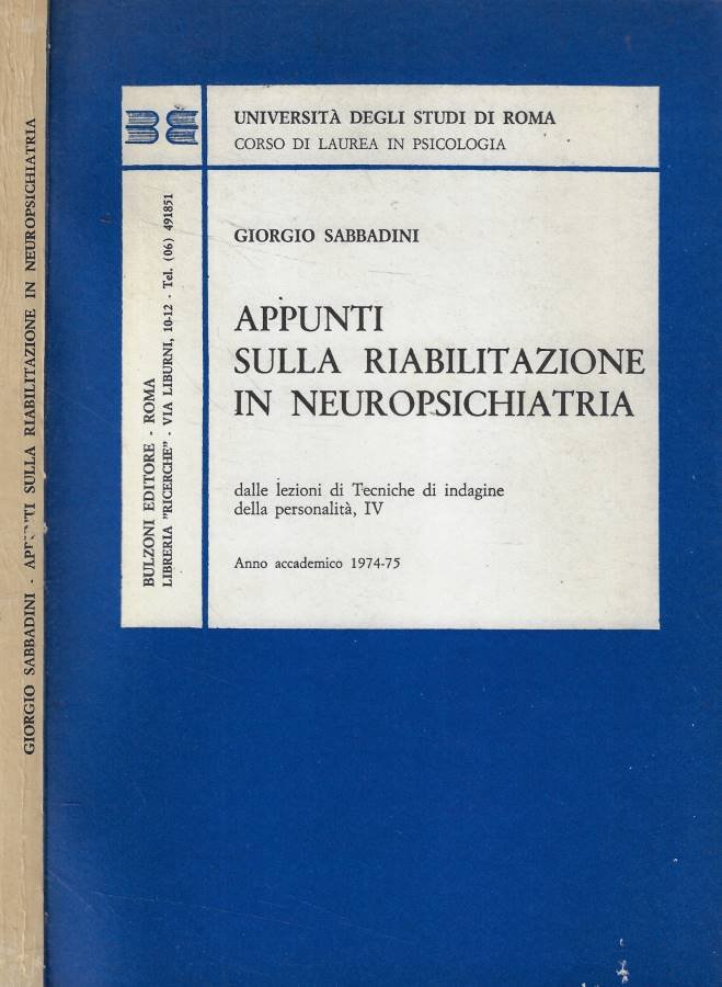 Appunti sulla riabilitazione in neuropsichiatria | Immagine principale
