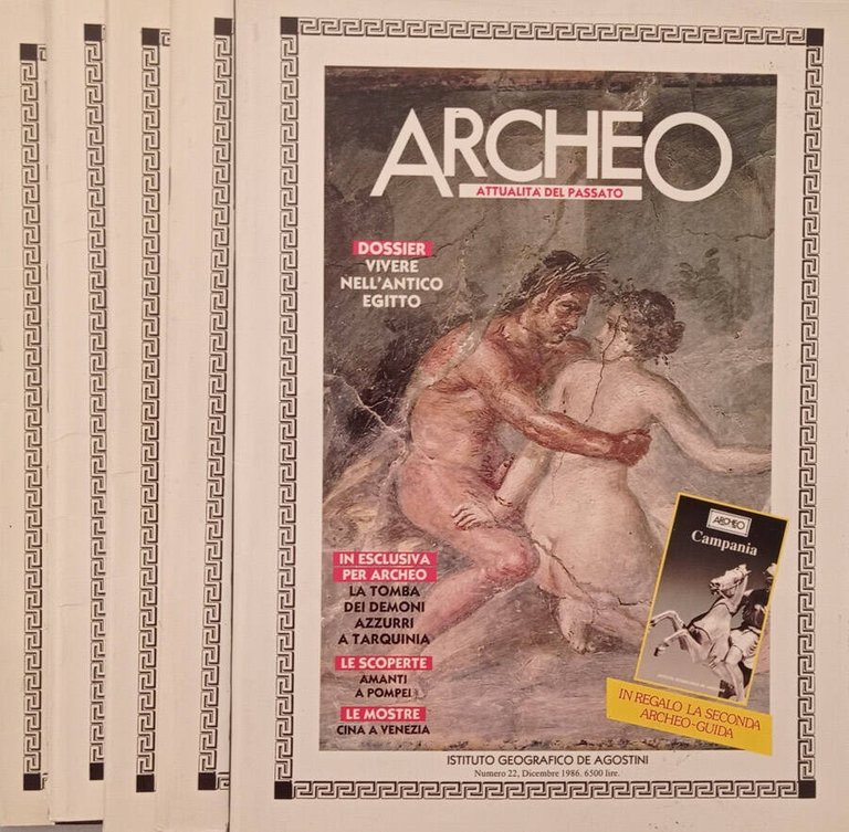 Archeo Attualità del passato Numero 11,13,14,15,22 anno 1986 | Immagine Gallery 2