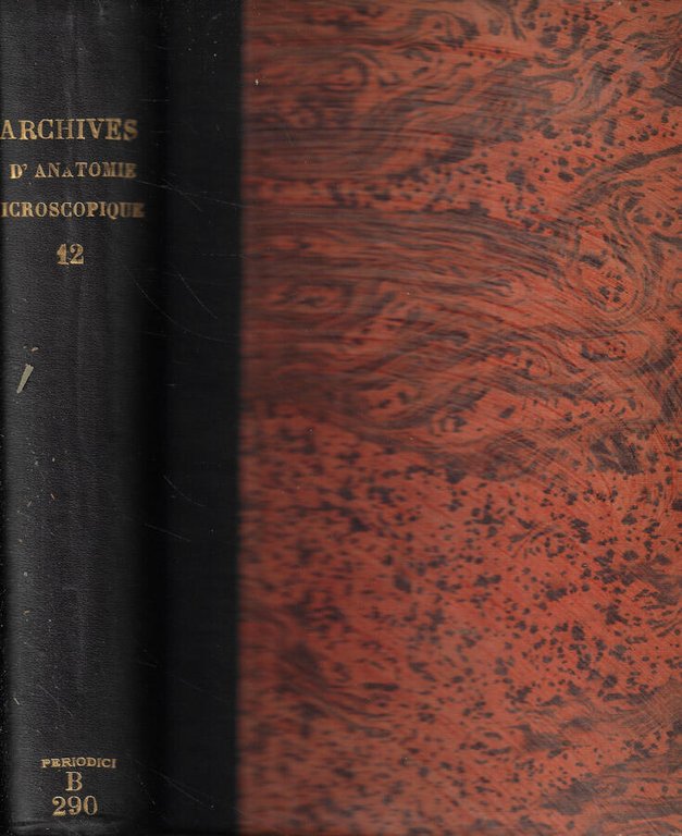 Archives d'Anatomie Microscopique Anno 1910