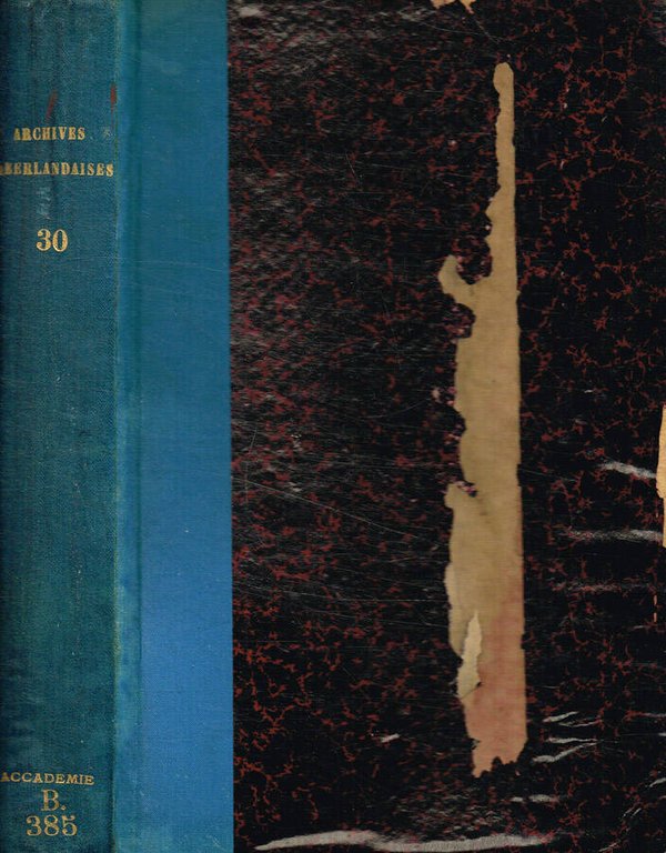 Archives Neerlandaises des sciences exactes et naturelles