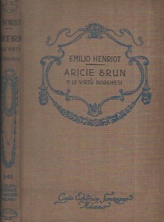Aricie Brun o le virtù borghesi