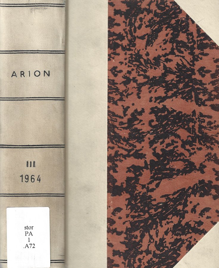 Arion Vol. III