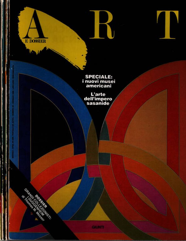 Art e dossier anno 1988 n. 20, 21, 25, 26