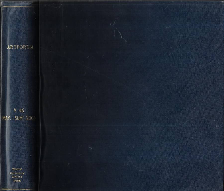 Artforum Vol. 46 may - summer 2008 | Immagine principale