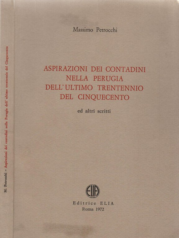 Aspirazioni dei contadini nella Perugia dell'ultimo trentennio del Cinquecento | Immagine Gallery 2