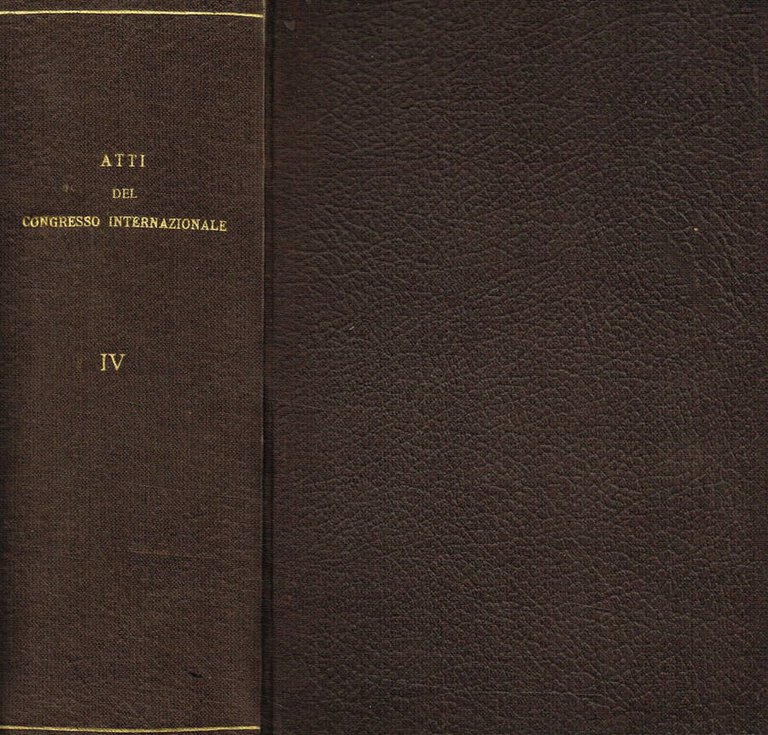 ATTI DEL CONGRESSO INTERNAZIONALE DI SCIENZE STORICHE (ROMA 1-9 APRILE … | Immagine Gallery 2