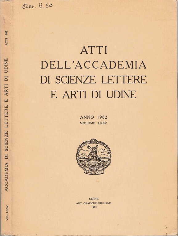 Atti dell'Accademia di Scienze Lettere e Arti di Udine | Immagine Gallery 2