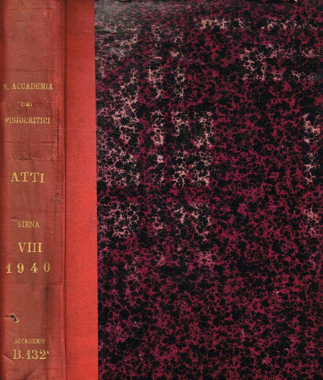 Atti della R.Accademia dei fisiocritici in Siena serie XI, vol.VIII … | Immagine Gallery 2