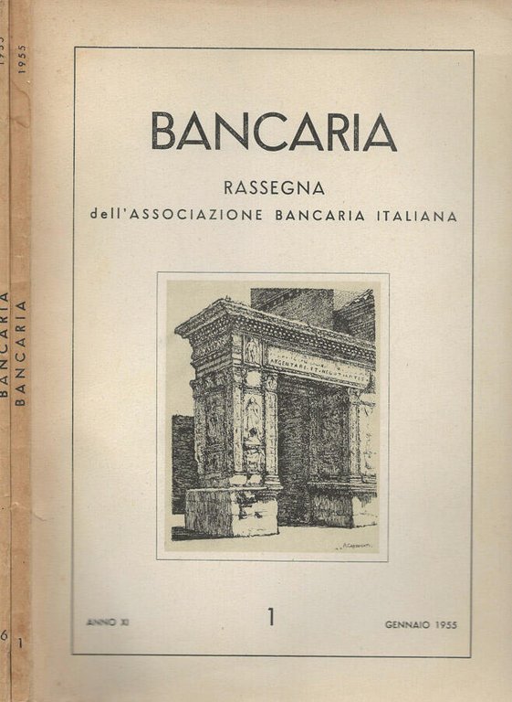 Bancaria-Rassegna dellAssociazione bancaria italiana, Anno XI, 1,6, 1955 | Immagine Gallery 2