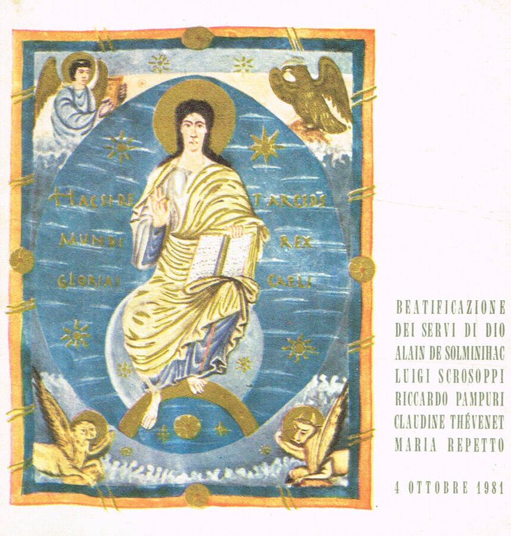 Beatificazione dei servi di Dio Alain de Solminihac, Luigi Scrosoppi, …