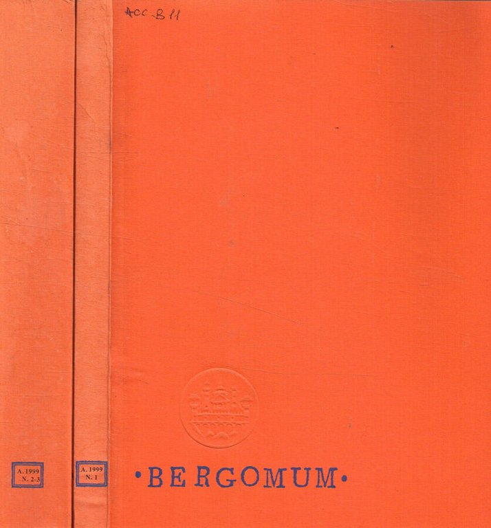 Bergomum. Bollettino della Civica Biblioteca Angelo Mai di Bergamo. Anno … | Immagine Gallery 2