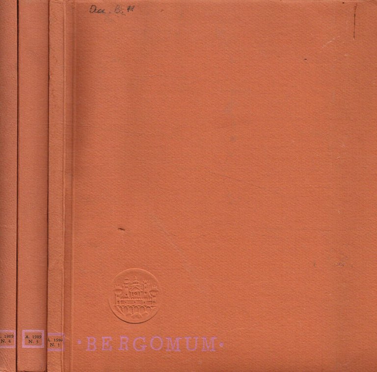 Bergomum. Bollettino della Civica Biblioteca Angelo Mai di Bergamo. Studi … | Immagine Gallery 2