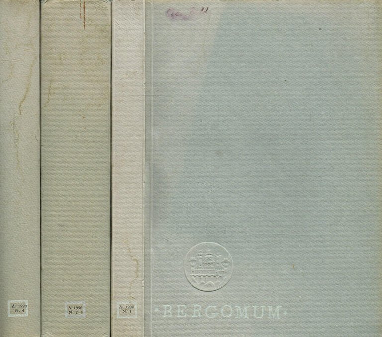 Bergomum. Bollettino della Civica Biblioteca Angelo Mai di Bergamo. Studi … | Immagine Gallery 2