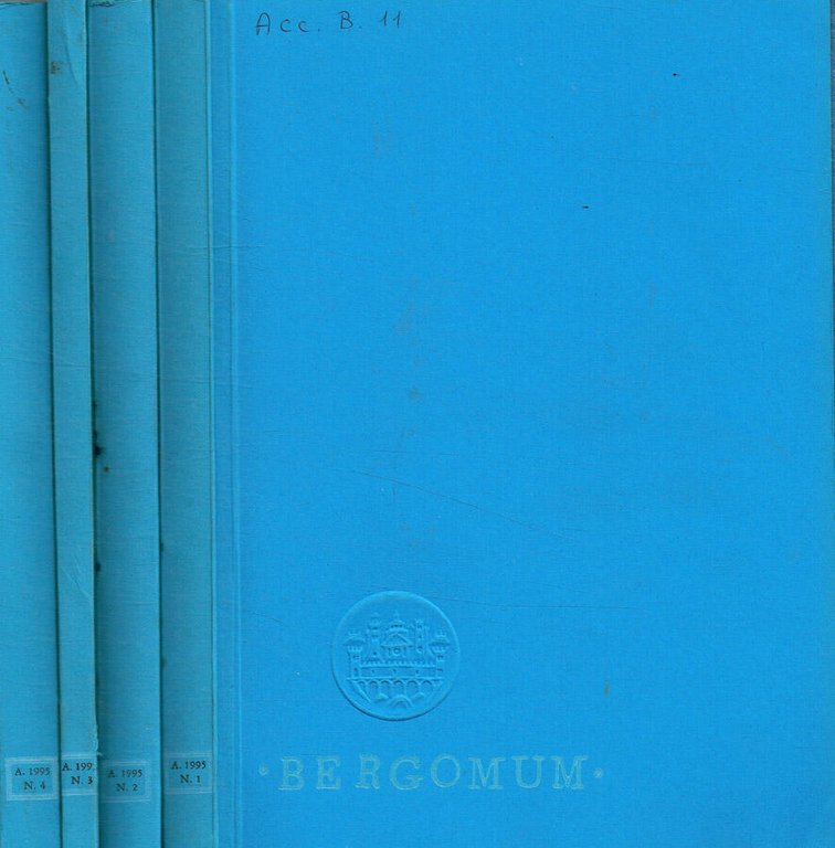 Bergomum. Bollettino della Civica Biblioteca Angelo Mai di Bergamo. Studi … | Immagine Gallery 2