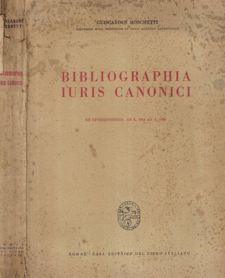 Bibliographia Iuris Canonici | Immagine principale