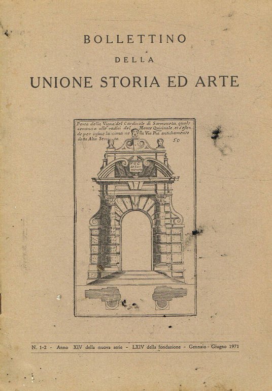 Bollettino della Unione storia ed arte. Anno XIV della nuova … | Immagine Gallery 2