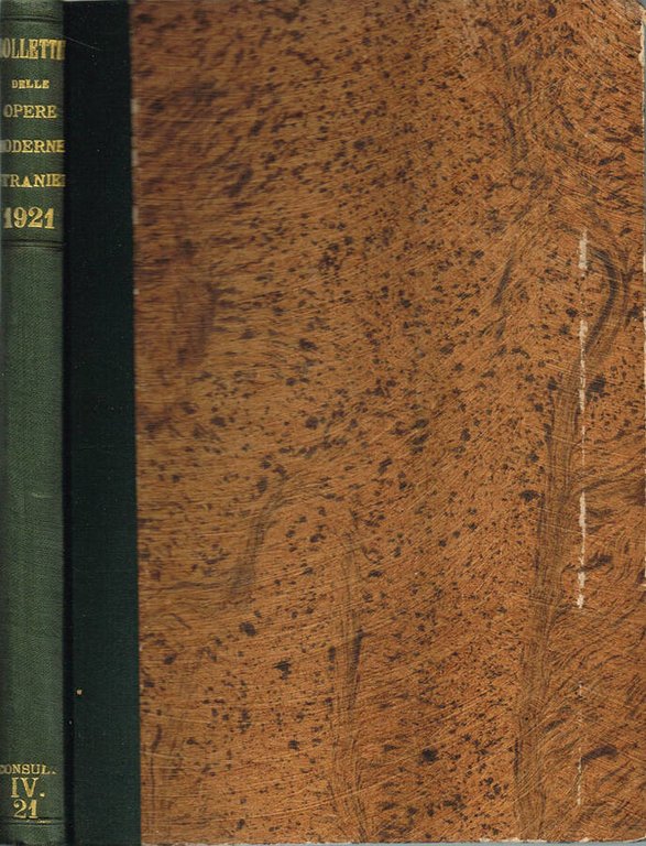 Bollettino delle Opere Moderne Straniere