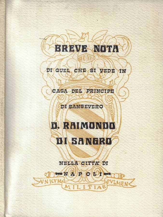 Breve nota di quel che si vede in casa del …