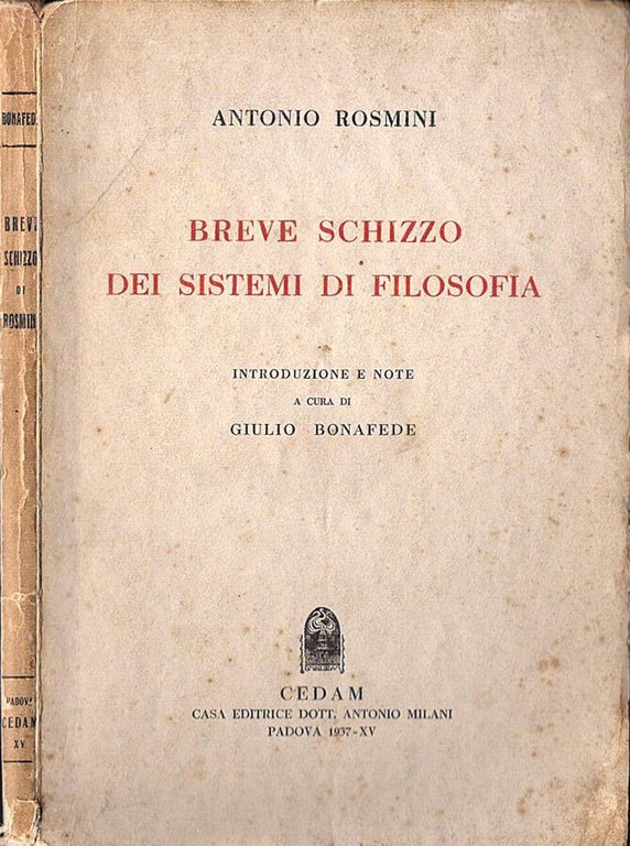 Breve schizzo dei sistemi di filosofia | Immagine Gallery 2