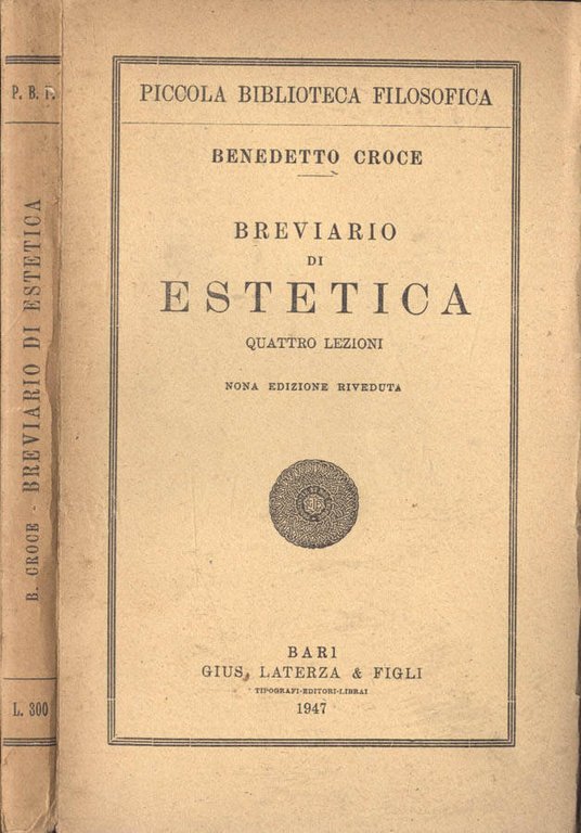 Breviario di estetica