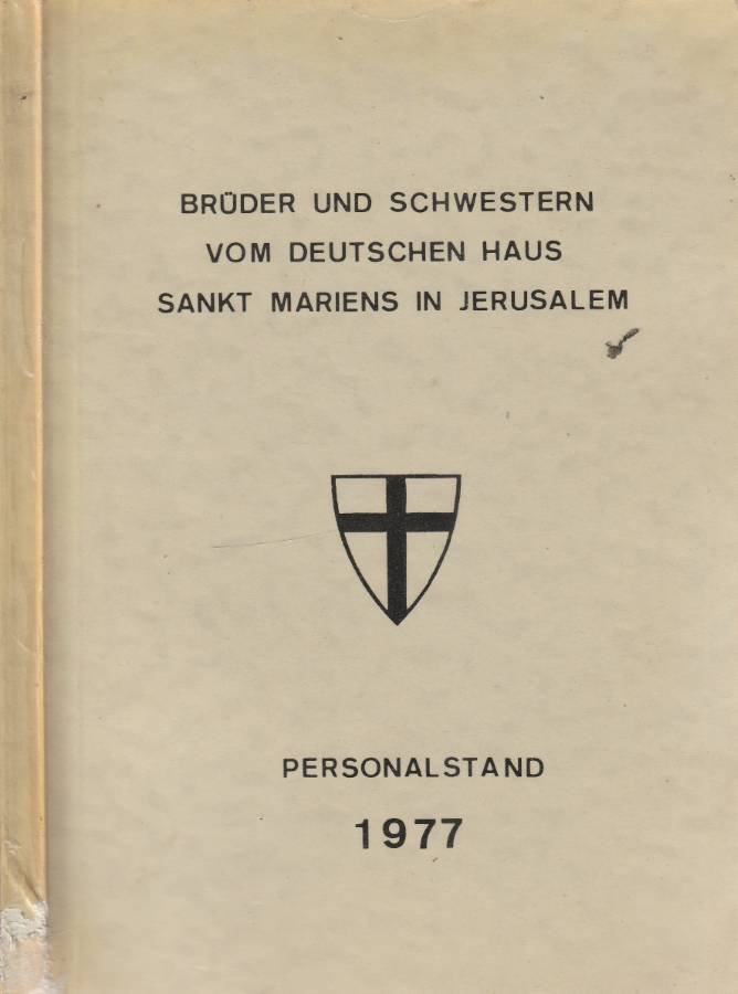 Bruder und schwestern vom deutschen haus Sankt Mariens in Jerusalem | Immagine principale