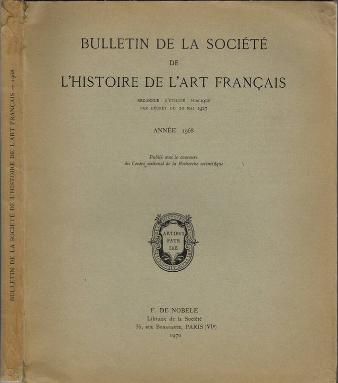 Bulletin de la Société de l'Histoire de l'Art francais | Immagine Gallery 2