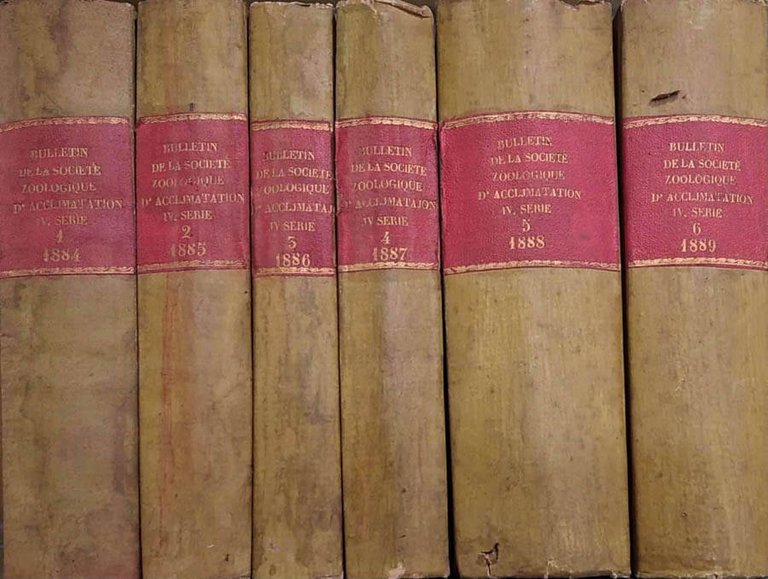 Bulletin de la Societe Imperiale Zoologique d'Acclimatation (1884-1889)