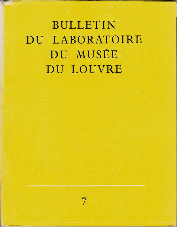 Bulletin du Laboratoire du Musée du Louvre
