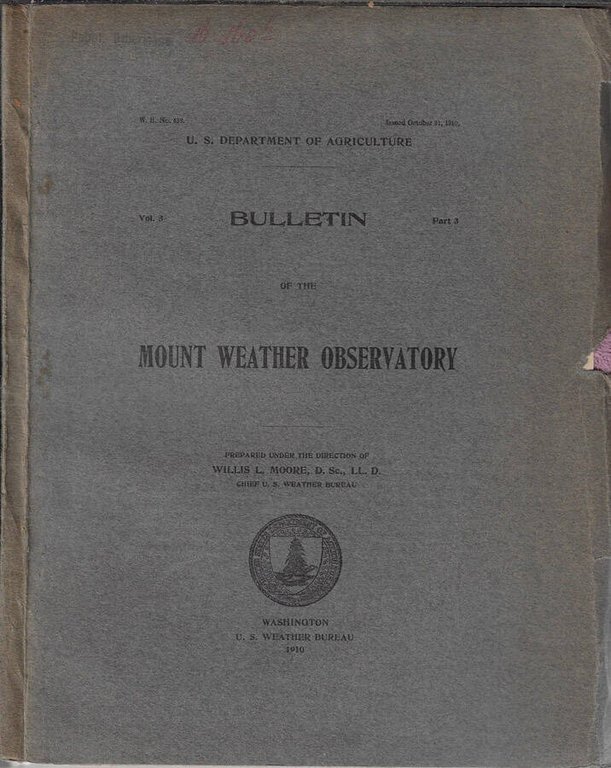 Bulletin of the Mount Weather Observatory Vol. 3 part 3 … | Immagine Gallery 2