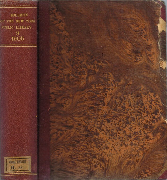 Bulletin of the New York Public Library