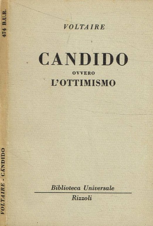 Candido ovvero l'ottimismo