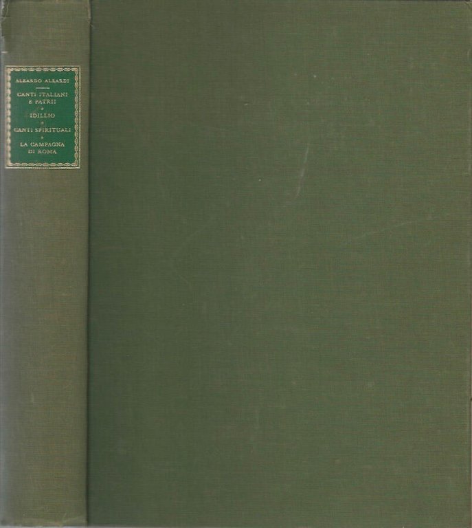 Canti italiani e patrii - Idillio - Canti spirituali - … | Immagine Gallery 2